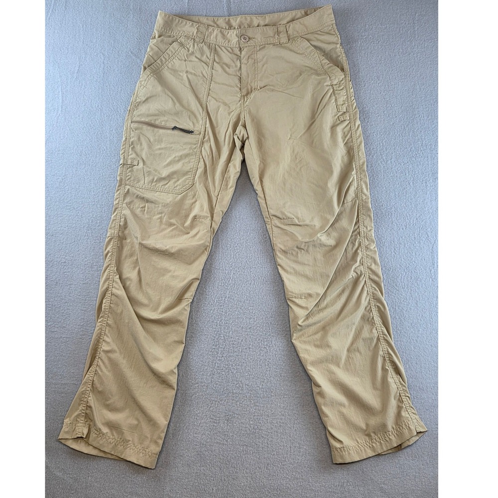 Columbia PFG Palm Peak II Fishing Hiking Pants Men's 34x30 Tan Ripstop Gorpcore